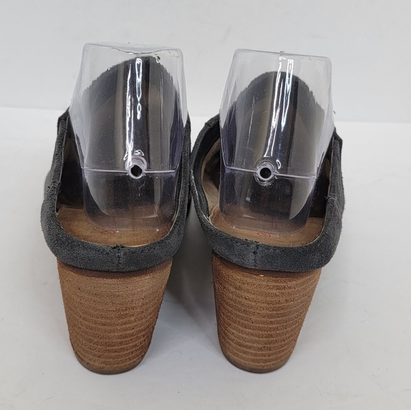 Blondo Norwich Mules Slip On Shoes Grey Suede Leather Waterproof Size 12 - Picture 7 of 10